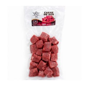 Carne de Res Troceada Y&D 1kg - 2,2lb