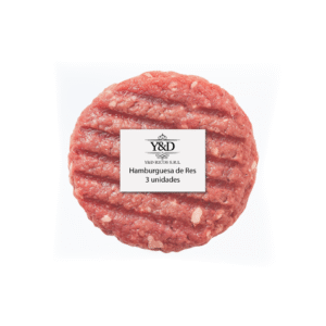 Hamburguesa de Res 3U