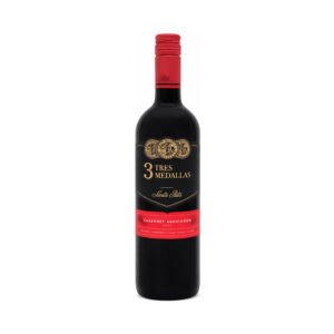 Vino Tinto Tres Medallas Cabernet Sauvignon 750ml