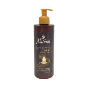 S&C Natural Oro Líquido Crema para Peinar con Aceite de Argán y Jojoba 400ml