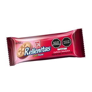 Galletas de Fresa Rellenitas 36g