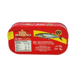 Sardinas en Salsa de Tomate San Avellino 90g