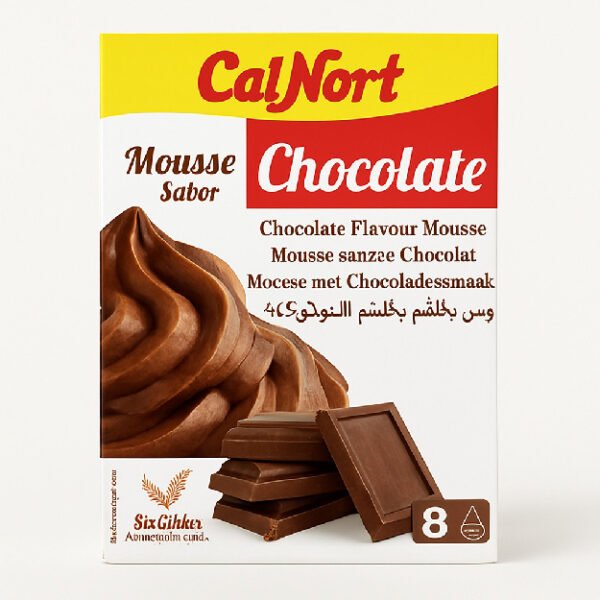 Mousse Sabor Chocolate Calnort 70gx2u