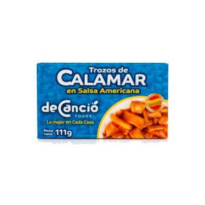 Calamar en Salsa Americana deCancio 111g