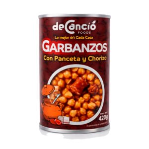 Garbanzo con Panceta y Chorizo deCancio 420g