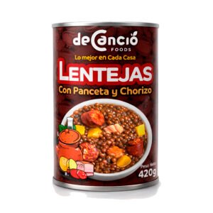 Lentejas con Panceta y Chorizo deCancio 420g