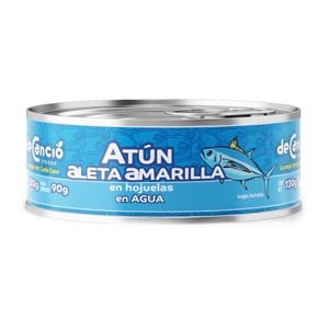 Atún Aleta Amarilla en Agua deCancio 90g