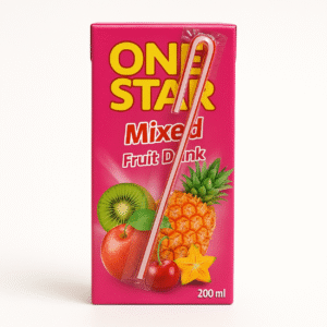 Jugo One Star Sabor Frutos Mixtos 200ml