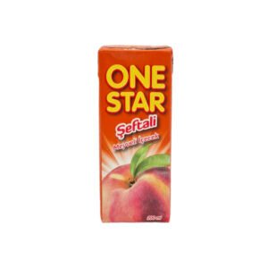 Jugo One Star Sabor Melocotón 200ml