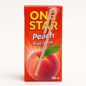 Jugo One Star Sabor Melocotón 200ml