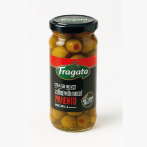 Aceitunas Verdes en Rodajas con Pimiento Fragata 142g