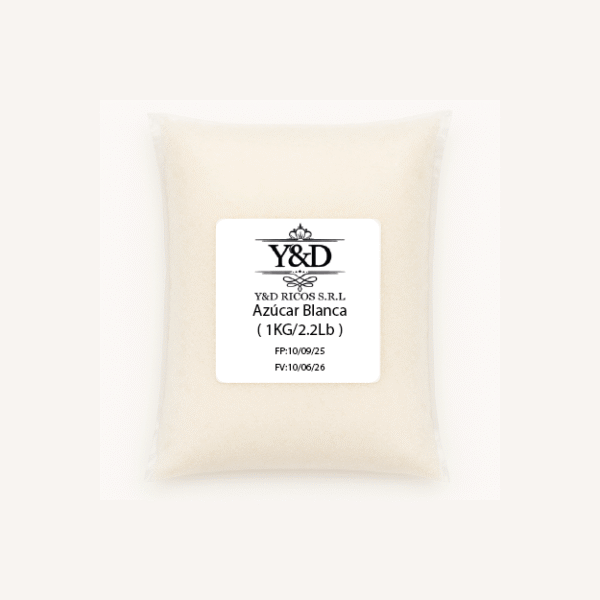 Azúcar Blanca Y&D (1Kg / 2.2 Lb)