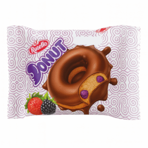 Donas de Chocolate rellena con Frutos del Bosque Rozella 30g