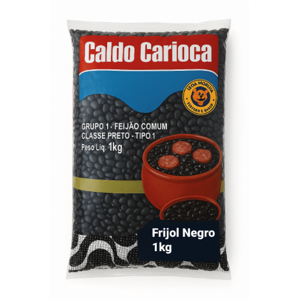 Frijol Negro Caldo Carioca 1kg
