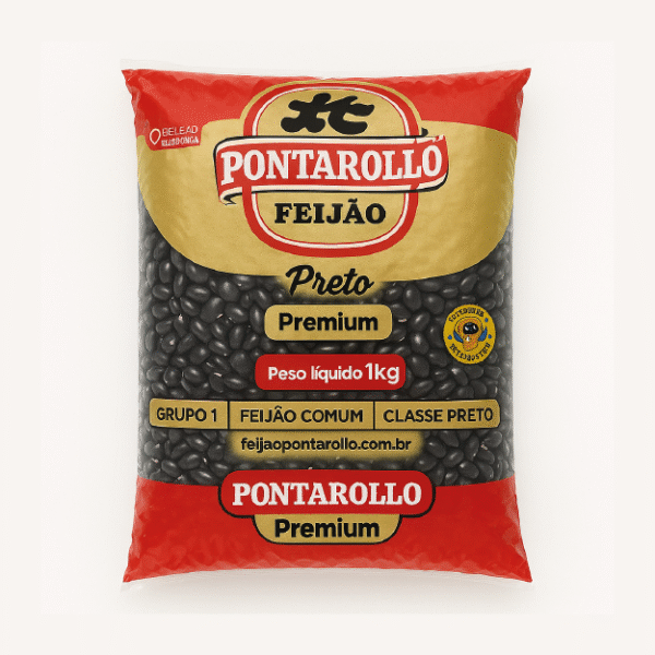 Frijol Negro Pontarrollo 1kg