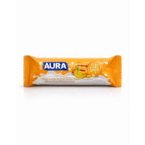 Galletas Aura sabor Platano 40g