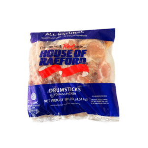 Paquete Muslos de Pollo Raeford 10 Lb