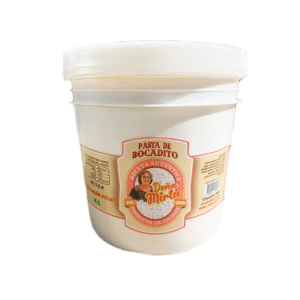 Cubeta de Pasta de Bocadito Doña Mirta 4L
