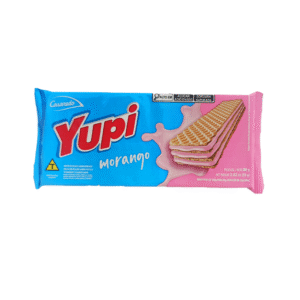 Wafer Yupi sabor Fresa 80g