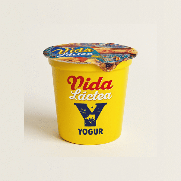 Yogur Vida Láctea sabor Plátano 180g