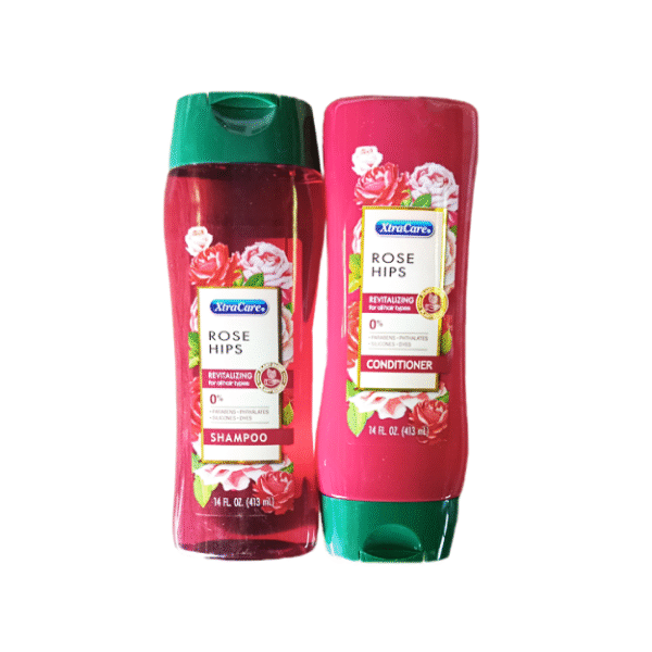 Juego de Champú y Acondicionador XtraCare Rose 413ml