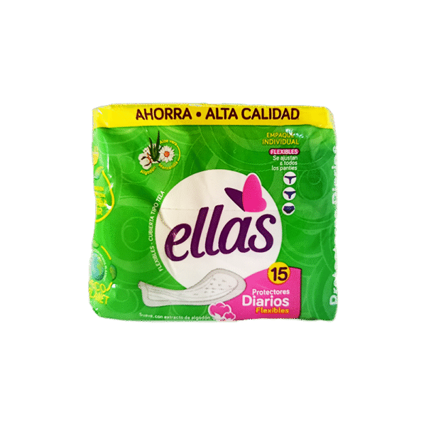 Protectoras Diarias Ellas 15U