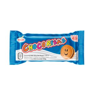 Galletas sabor vainilla con relleno chocolate Chocorisas 39g