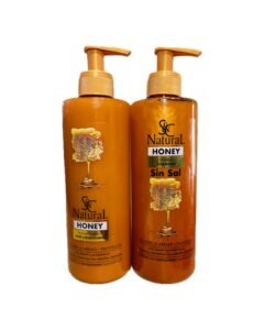 Juego de Champú y Acondicionador Natural Honey con Miel de Abeja y Propóleos (400 ml)