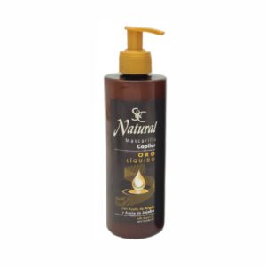 S&C Natural Oro Líquido Mascarilla Capilar con Aceite de Argán y Jojoba 400ml