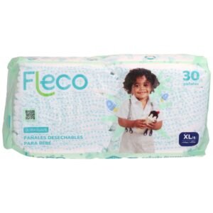Pañales para Bebe Fleco talla XL/4 30u