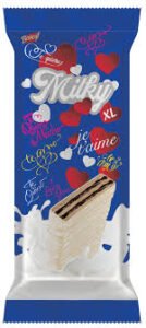 Wafer Milky Relleno de Chocolate Blanco 50 g