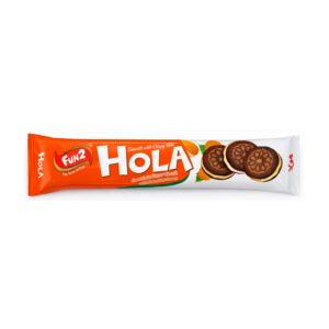 Galletas Fun2 de Chocolate Rellenas con Naranja 70g