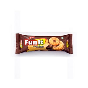 Galletas Fun2 de Vainilla Rellenas con Chocolate 36g