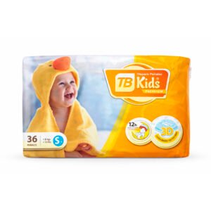 Pañales para Bebe TB Kids talla S/1 36u