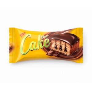 Panque Cake Con Covertuta de Chocolate y Relleno con Chocolate 50g