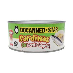 Sardinas en Aceite Vegetal Docanned 1000g