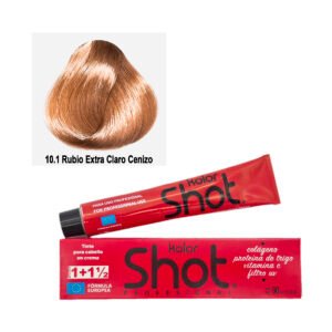 Tinte 10.1 Rubio Extra Claro Cenizo Kolor Shot 90g