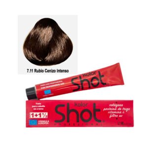 Tinte 7.11 Rubio Cenizo Intenso Kolor Shot 90g