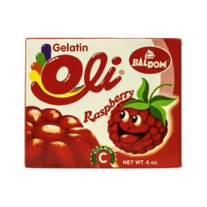 Gelatina sabor Frambuesa Oli 170g