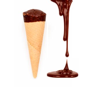 Conos de Helado Morales con Cobertura de Chocolate