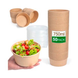Ensaladera con Tapa Controlpack 750ml 50u