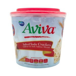 Galletas Aviva de Soda Saltina Cubeta (23u) 690g
