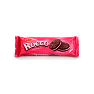 Galletas Marino Rocco de Chocolate Rellenas con Fresa 36g