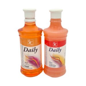 Juego de Champu y Acondicionador Daily con Hibiscus y Concentrado de Frutas 500 ml