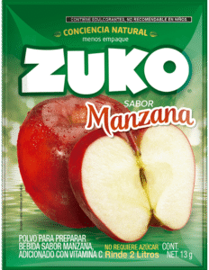Refresco Zuko de Manzana 13g
