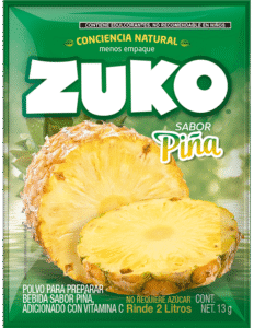 Refresco Zuko de Piña 13g