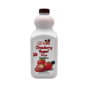 Yogurt Probiotico Los Pekes Sabor Fresa 1.65Lt