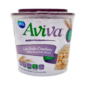 Galletas Aviva de Soda Lite Cubeta 23u 690g