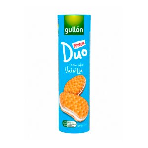 Galletas Gullon Duo Mega de Vainilla 500g