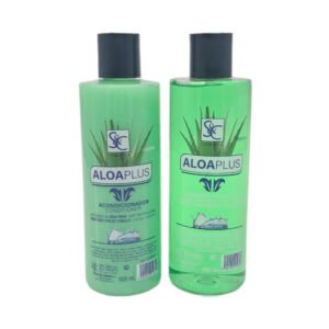 Juego de Champú y Acondicionador Aloa Plus con Aloe Vera 400ml